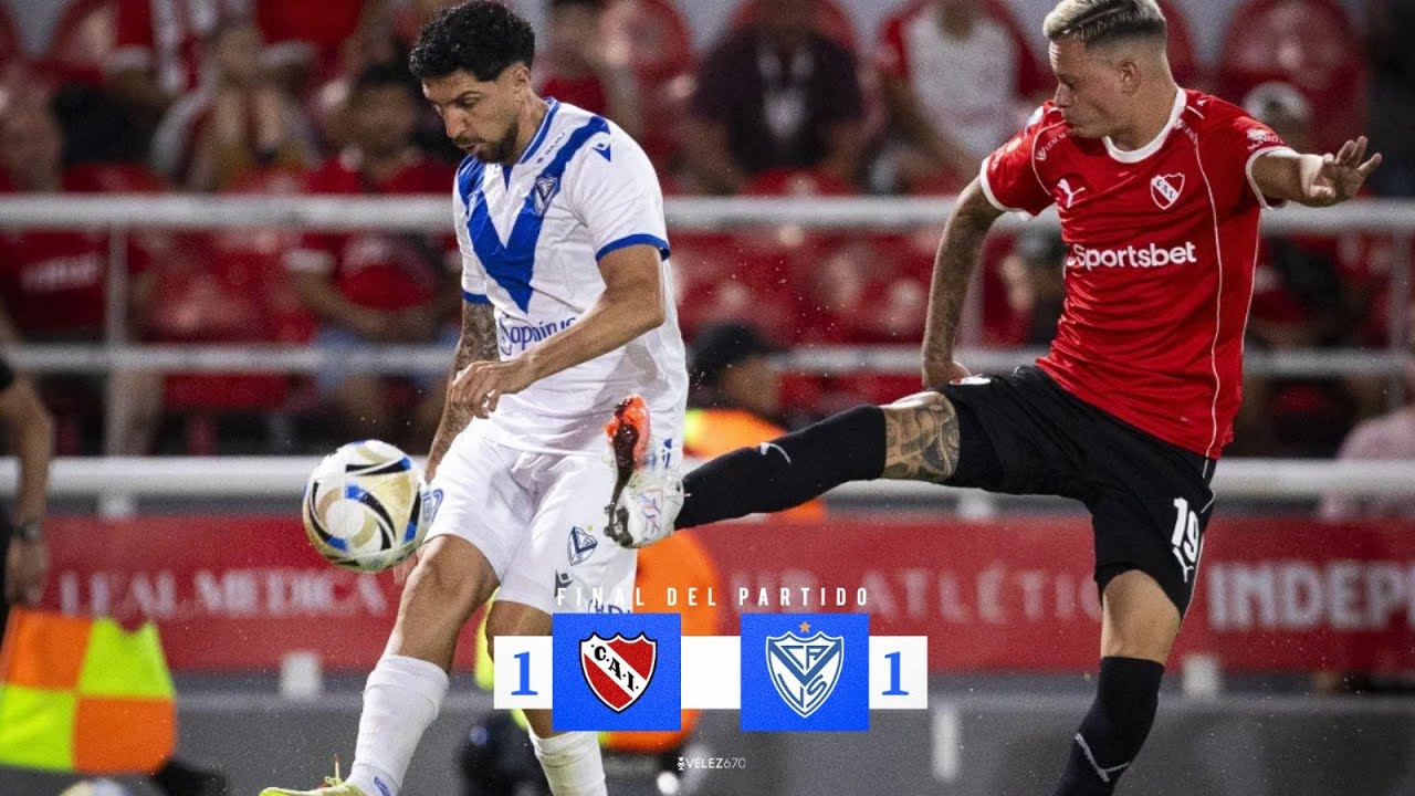 INDEPENDIENTE 1-1 VÉLEZ | SUPERTRANSMISIÓN EN VIVO | FECHA 3 TORNEO APERTURA | 31/01/2026