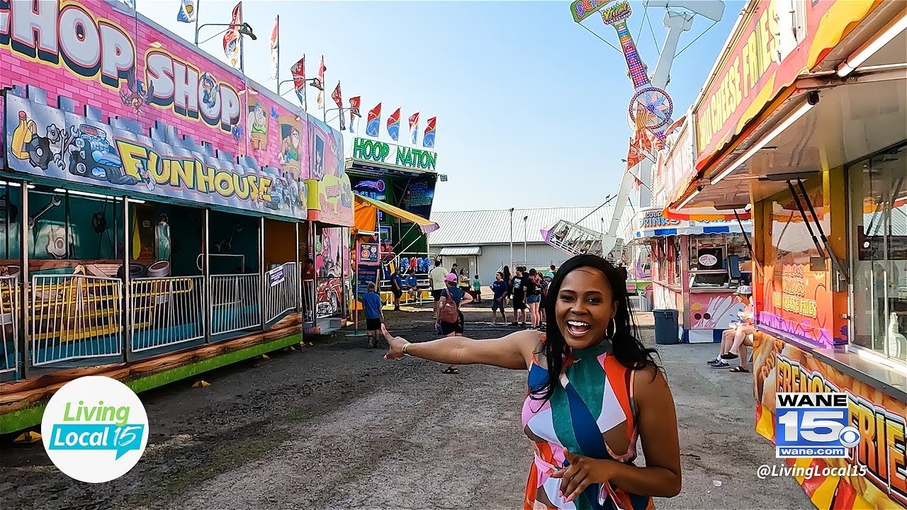 Walking the Midway at the Allen County Fair | Living Local 15