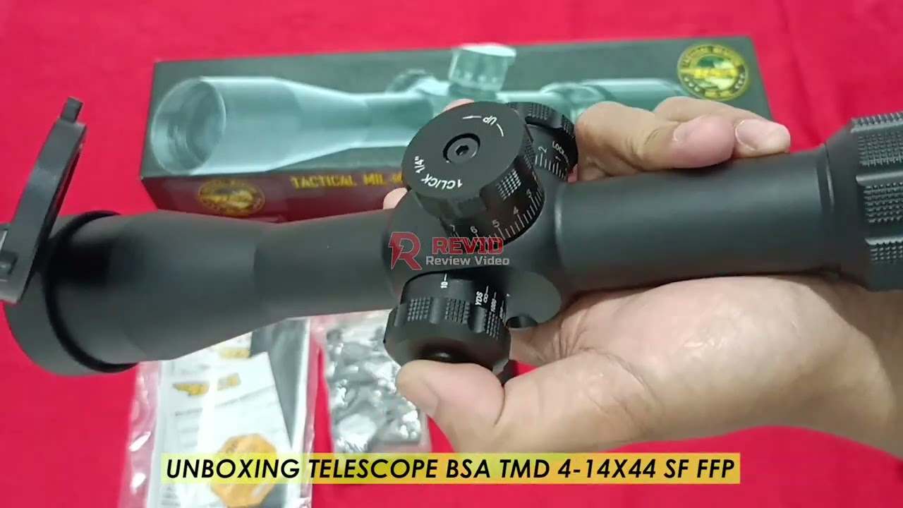 TELESCOPE ANTI GETAR TERBARU 2023 - BSA TMD 4-14X44 SF FFP