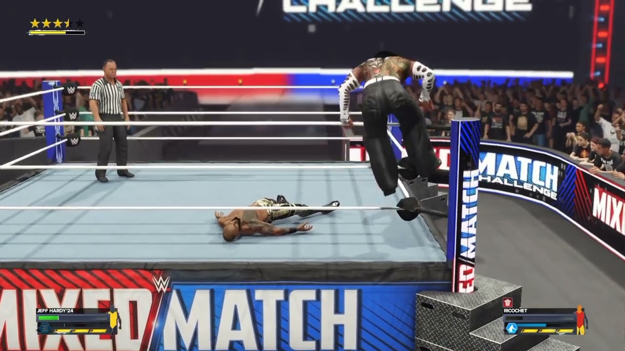 WWE 2K24 - Jeff hardy Signature +  Super Finisher | Whisper in the wind and super swanton bomb