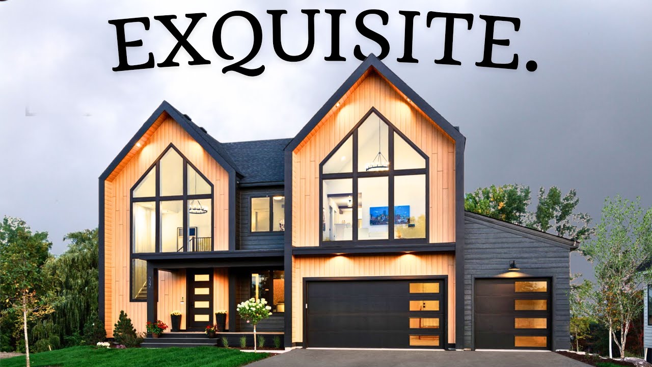 ULTRA MODERN 5 Bedroom Home Complete w/ EXQUISITE New Design Unlike Any I've Seen