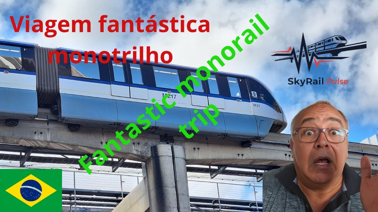 Monorail line | Incredible curves, cutting-edge technology connecting Vila Prudente and Jd Colonial.