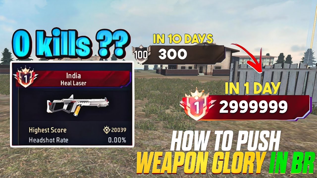 0 kill - india weapon glory!!! (possible) 🤯 HOW TO PUSH HEAL LASER WEAPON GLORY
