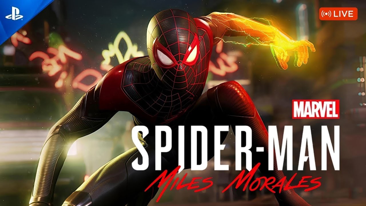 PS5 - Spider-Man: Miles Morales [Part 4] - LIVE | #spidermanps5 #milesmorales #ps5gaming #ps5