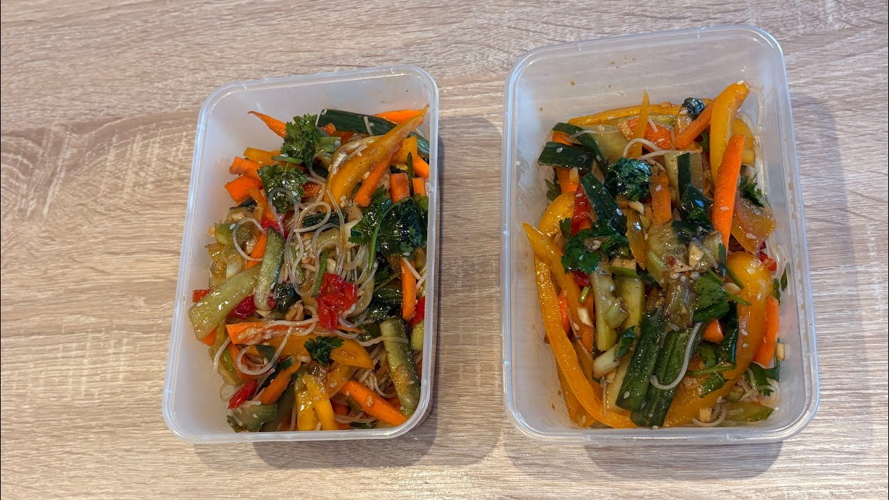VIRAL NOODLES MEAL PREP! 