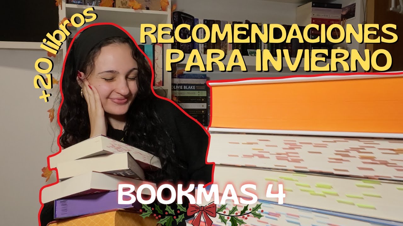BOOKMAS DÍA 4📚 | RECOMENDACIONES de libros para el invierno🌟