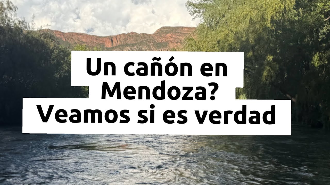 Conocimos el Cañón de Atuel y la reacción fue esta 🥹 !!increíble lugar!! 