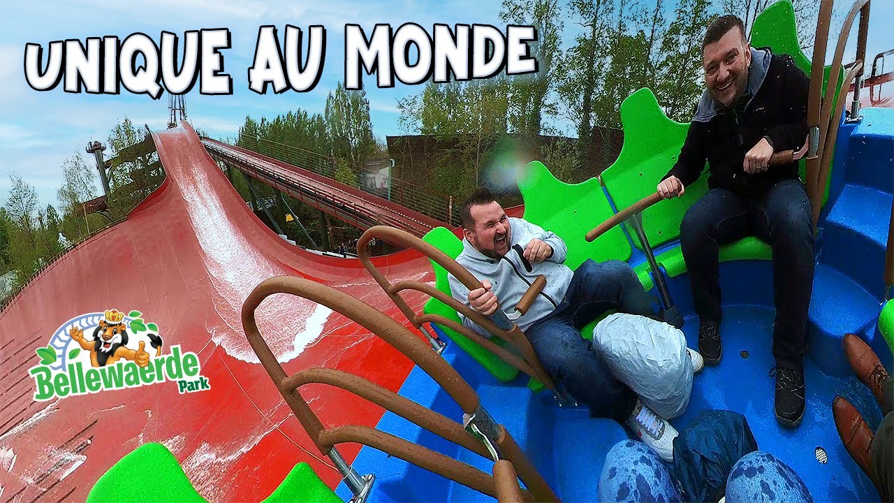 NOUVELLE ATTRACTION UNIQUE AU MONDE ! Amazonia : Bellewaerde Park (On ride)