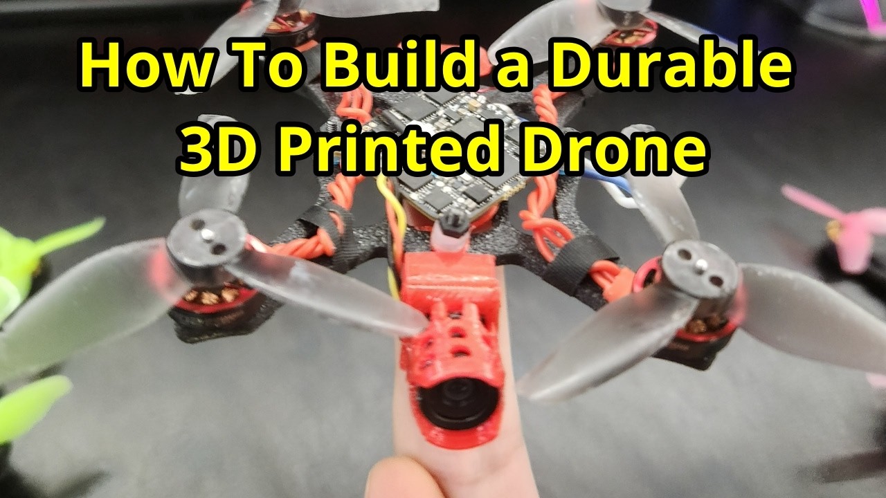 Building and Crashing My 3D Printed Drone