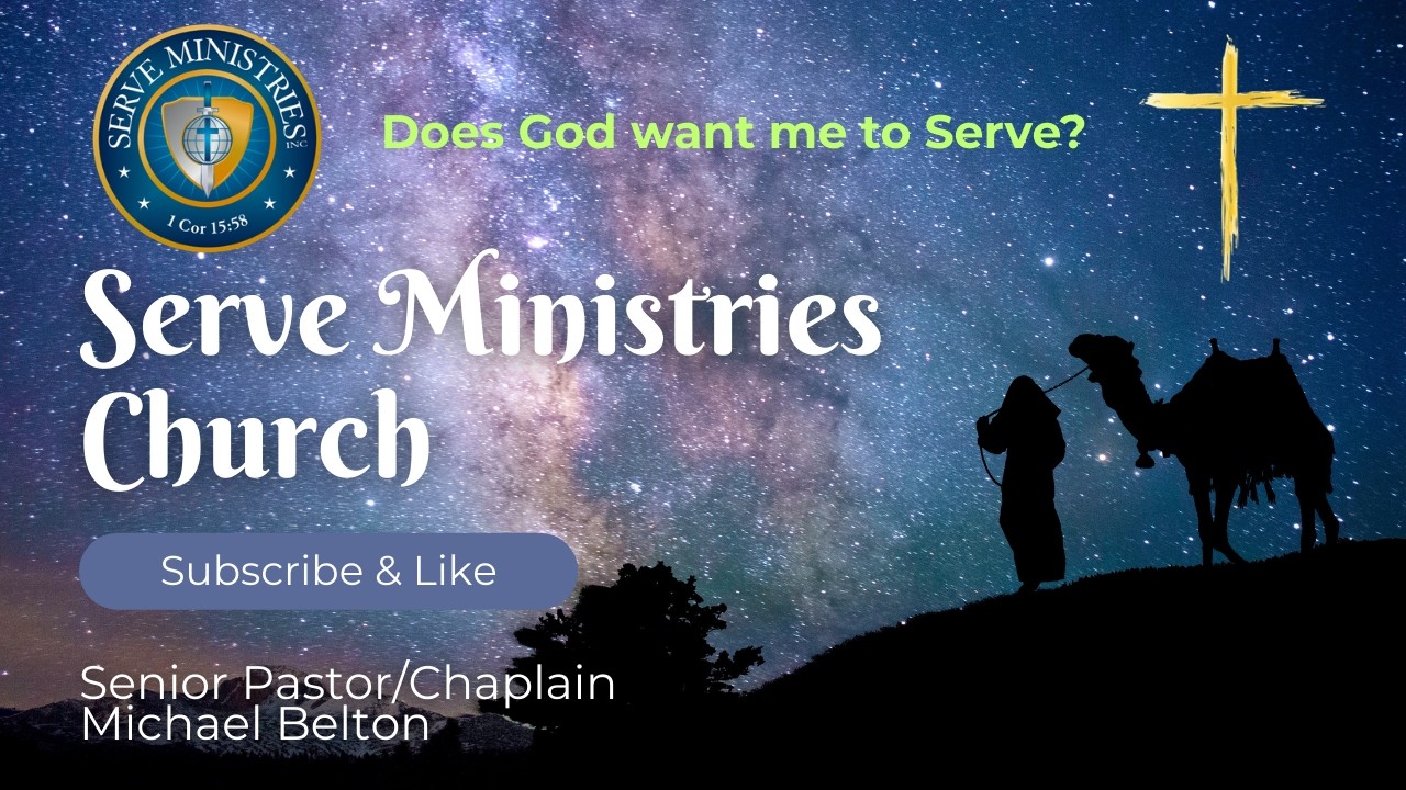 🙏Does God want me to serve? 🤷‍♂️