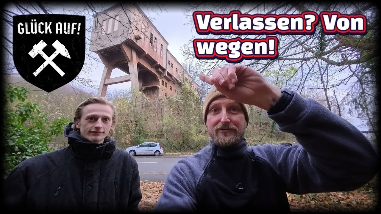 Wir erkunden den  BRECHERTURM im Bergwerk Kleinenbremen - doch wir waren nicht allein!