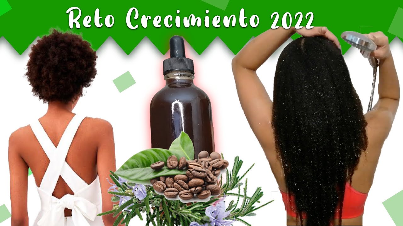 CÓMO HACER CRECER EL CABELLO RÁPIDO, Reto Crecimiento  Enero 2022, ROMERO, CANELA Y CAFÉ.