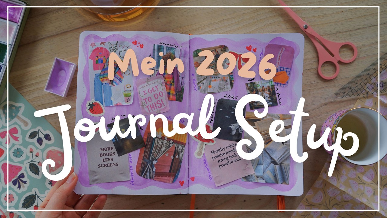 (Bullet) Journal Setup 2026 ✨ | Cozy Weekly Vlog mit Alltag, Brot backen & Kreativzeit