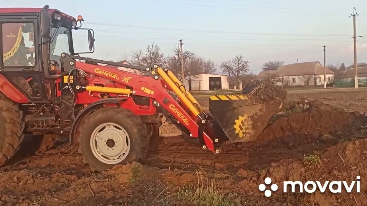 МТЗ 952.3 кун Генерал💪💪💪💪💪.погрузка землі.