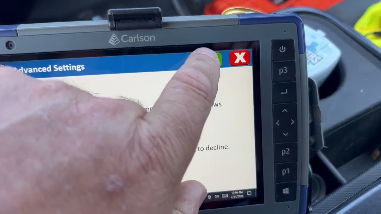Carlson BRx7 - Setting up a Carlson Base for Topcon Machine Control