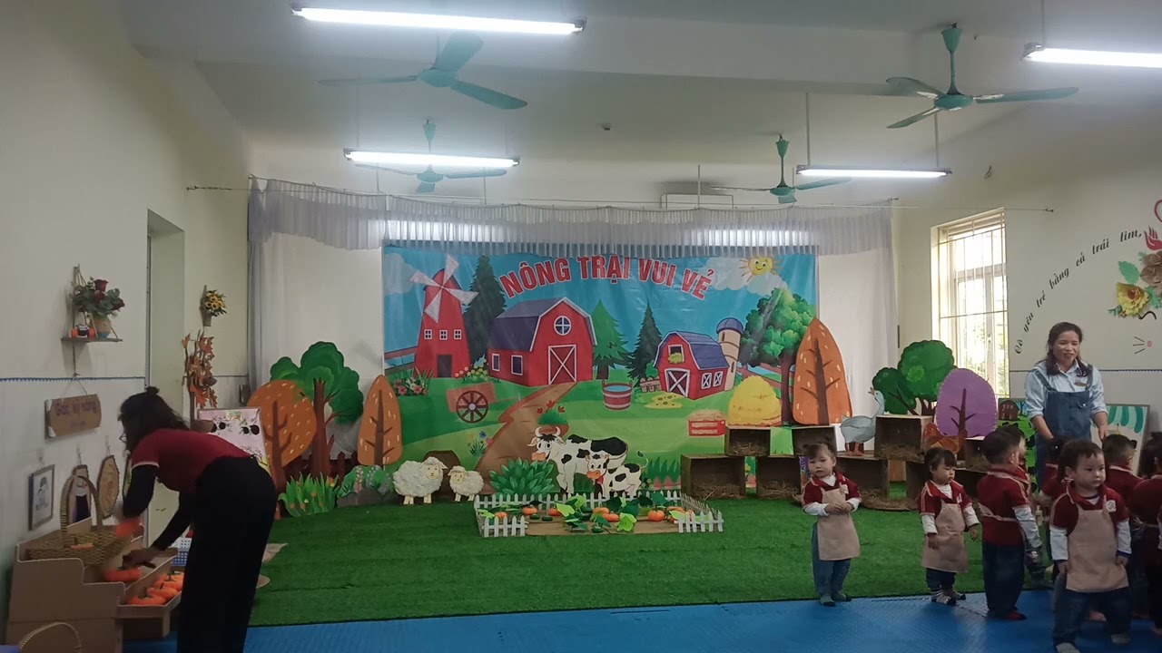 Nhận biết phân biệt : Ôn To-Nhỏ lứa tuổi nhà trẻ 24-36 tháng