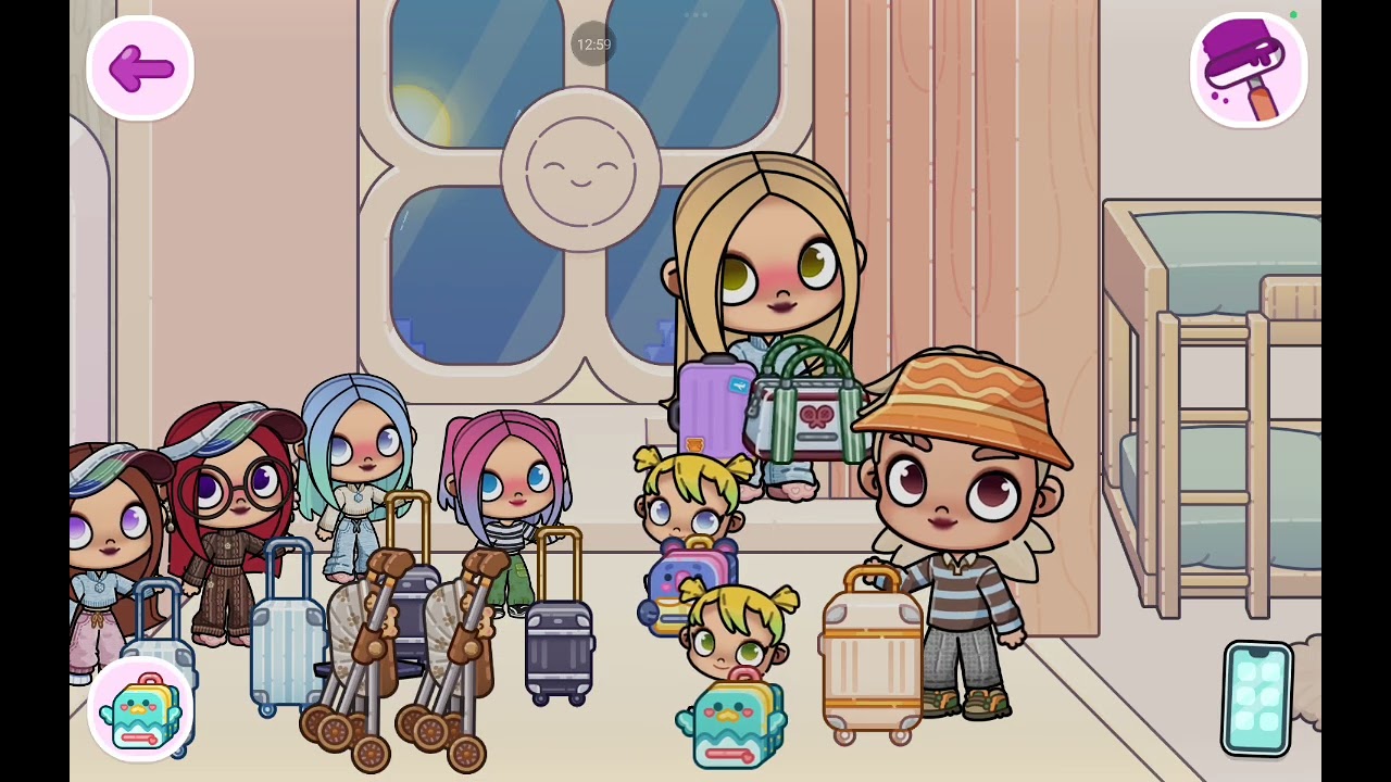 Аватар world сериал Каролина и её подруга улетели на море