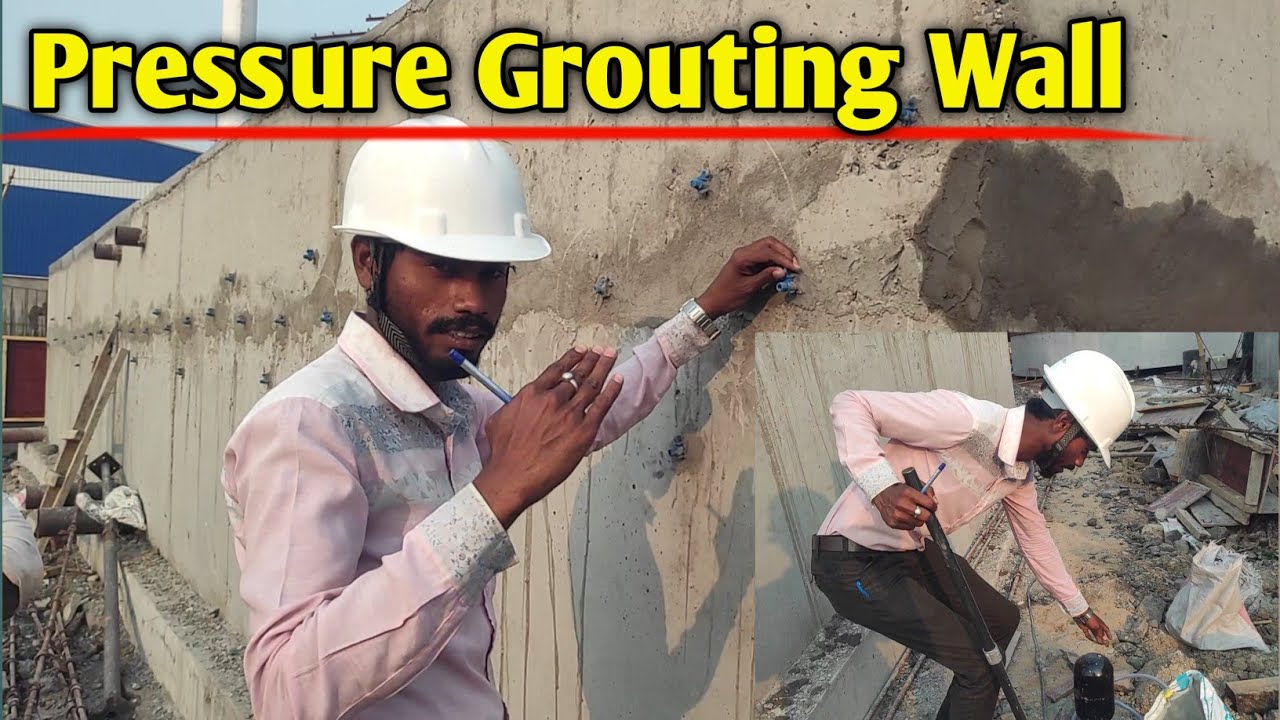 Pressure Grouting Civil Site Wall | Pressure Grouting