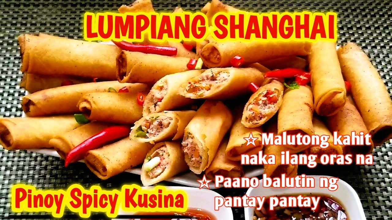 Delicious Lumpia Recipe | Pork Spring Rolls Filipino Style