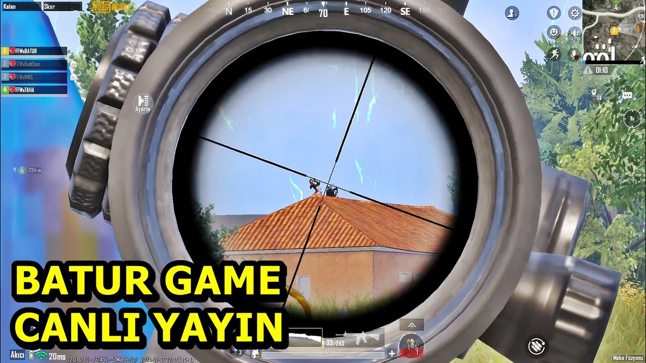 Batur Game Canlı yayın FFW Team FFW Batur full rush