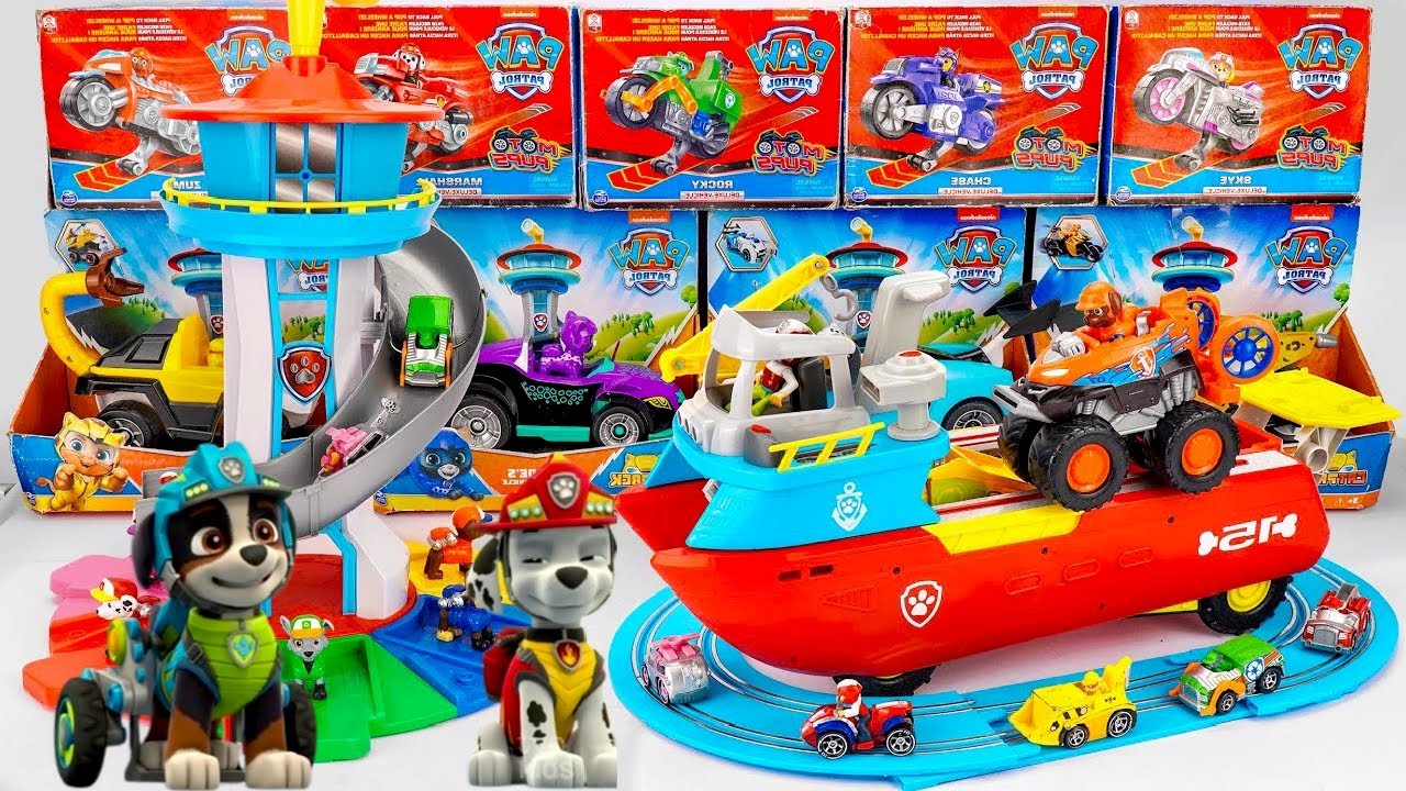 Paw Patrol Toy Unboxing Series | PAW Patrol Lookout Tower Playset | Paw Patrol Sea Patroller Toy