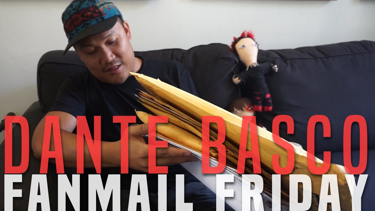 Dante Basco - Opening Fanmail!