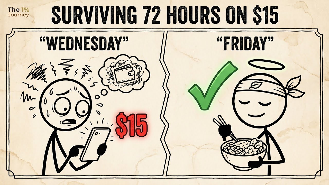 Only $15 Left Until Payday? How I Survived 72 Hours Without Using Debt