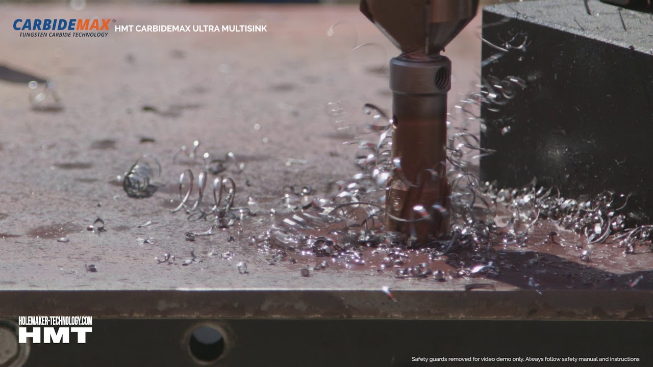COUNTERSINK HARDOX WITH THE ULTRA COATED TCT MULTISINK&reg;