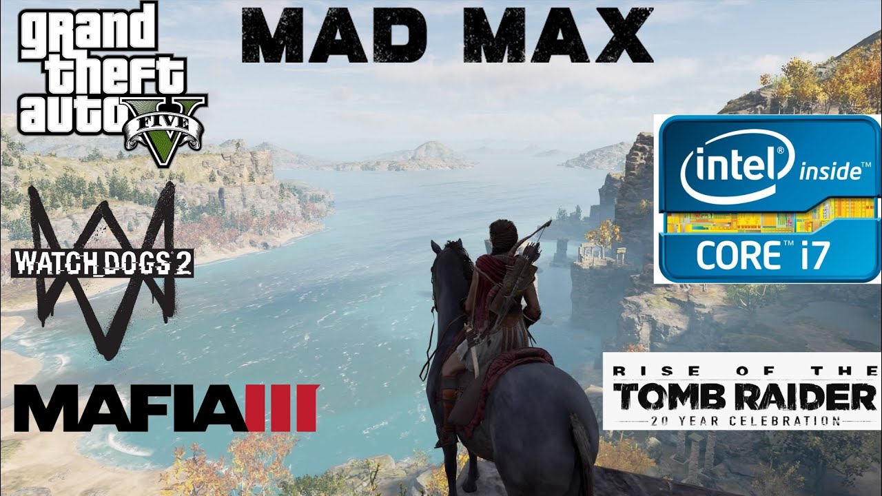 Intel i7 3770 in 5 open world games. (2021).