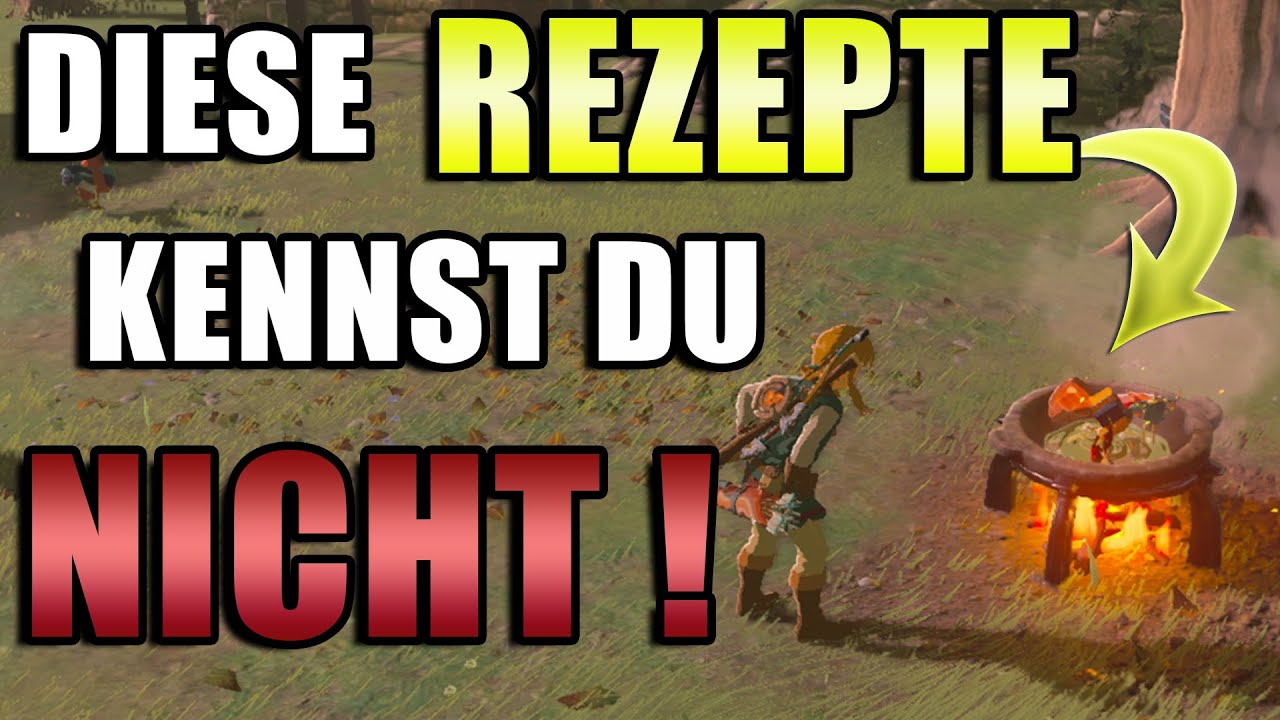 Zelda BotW Rezepte Guide ► Diese Rezepte hast DU so NOCH NIE gesehen in Zelda Breath of the Wild
