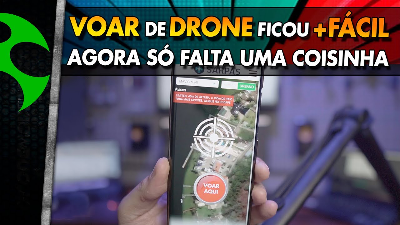 VOAR de DRONE ficou MAIS FÁCIL, agora só falta ISSO