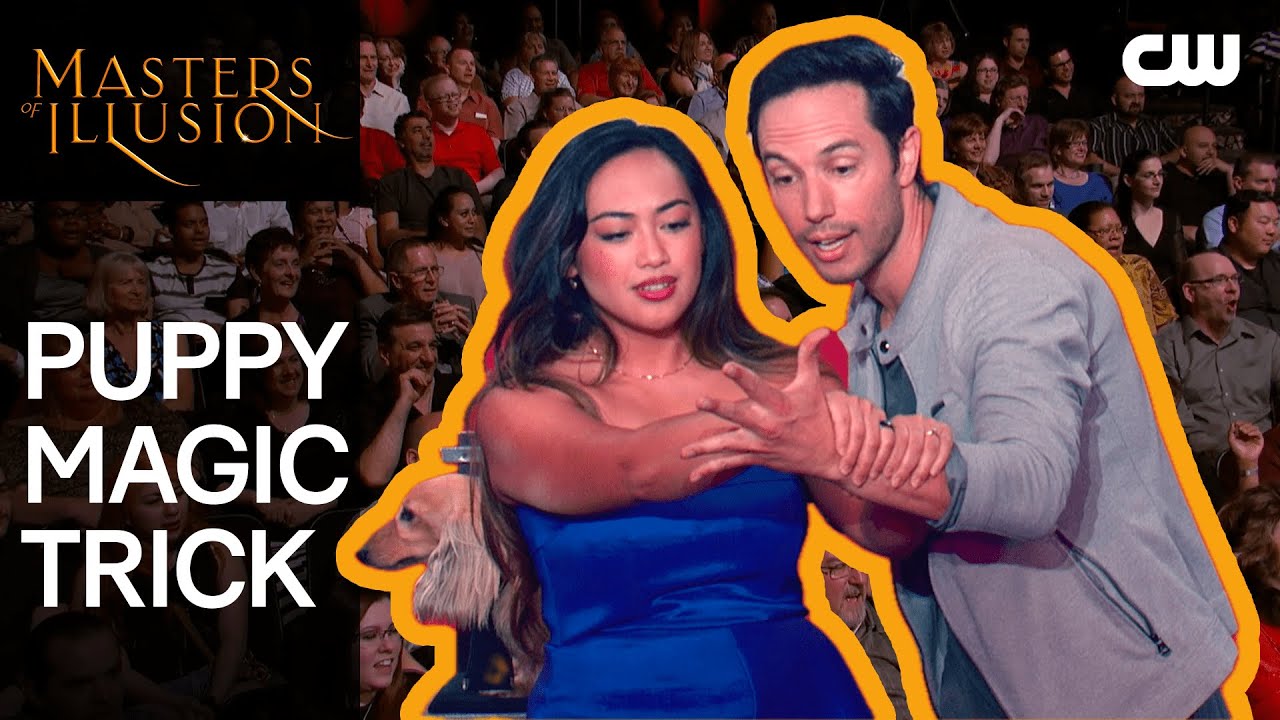 Puppy Magic Trick: How Did He Do It? | Masters of Illusion | The CW