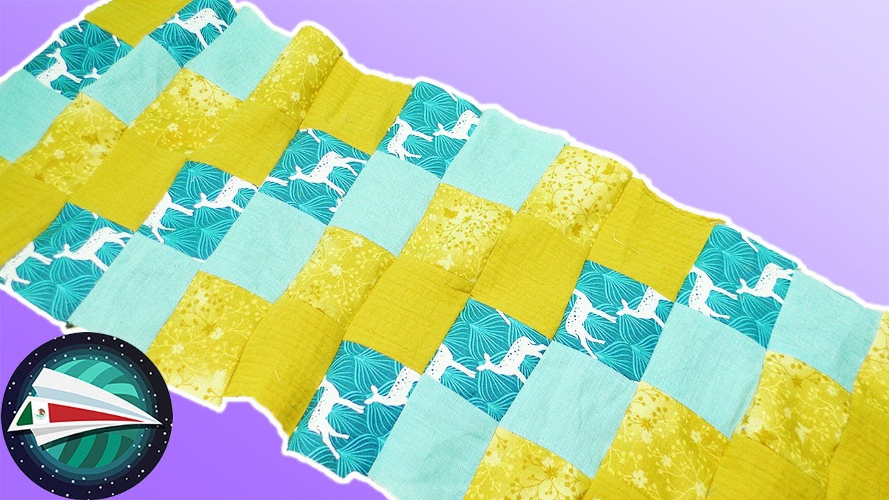 Aprende a coser: patchwork | Tutorial como coser con retazos de tela crea tu propia tela DIY