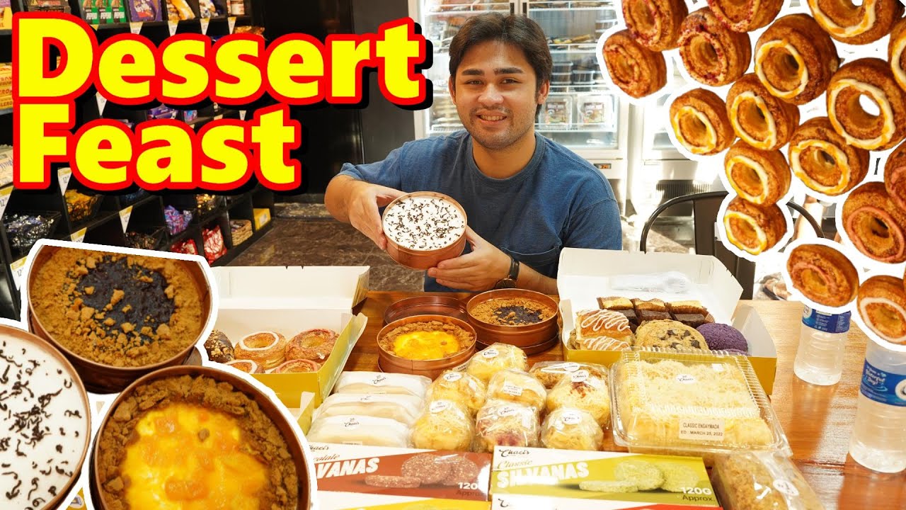 Ultimate Dessert Feast in Taytay! Cakes, Croissants, Napoleones and more!