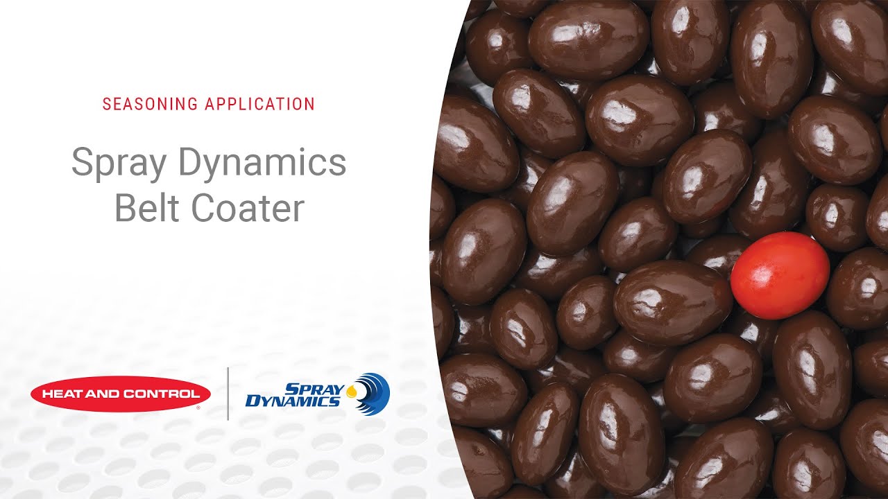 Spray Dynamics Belt Coater | Heat and Control