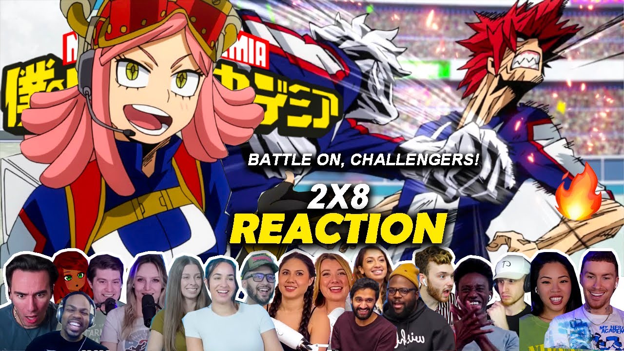 Hatsume Vs Iida 🦾- Battle On, Chanllengers! - My hero Academia Episode 2x8 Reaction Mashup