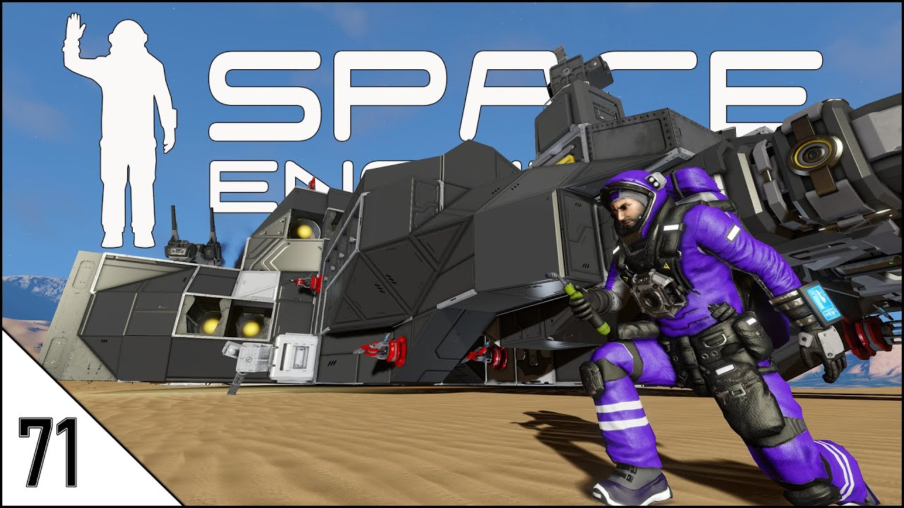 Upgrading the Manta Ray With Turrets | Space Engineers Survival 2025 | Episode 71
