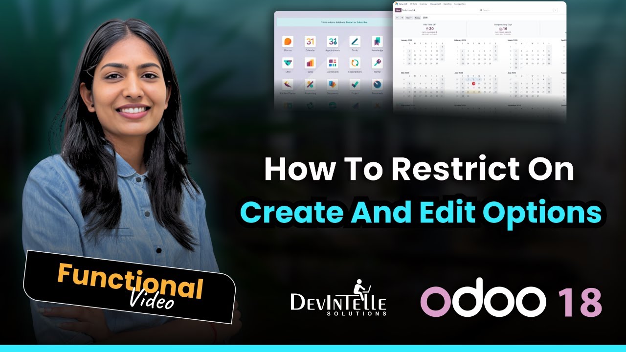 How To Restrict On Create And Edit Options In Odoo