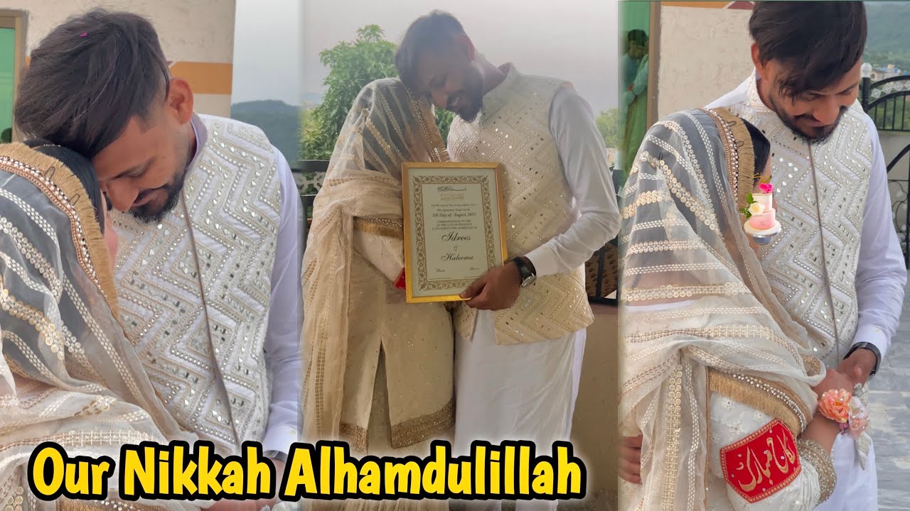 Our Nikkah AlhamdulillH Done ✅