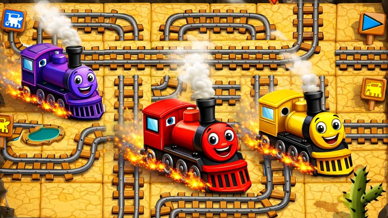 🚂 Train Tiles Express Puzzle (Desert Level) | Android Gameplay Ep.615
