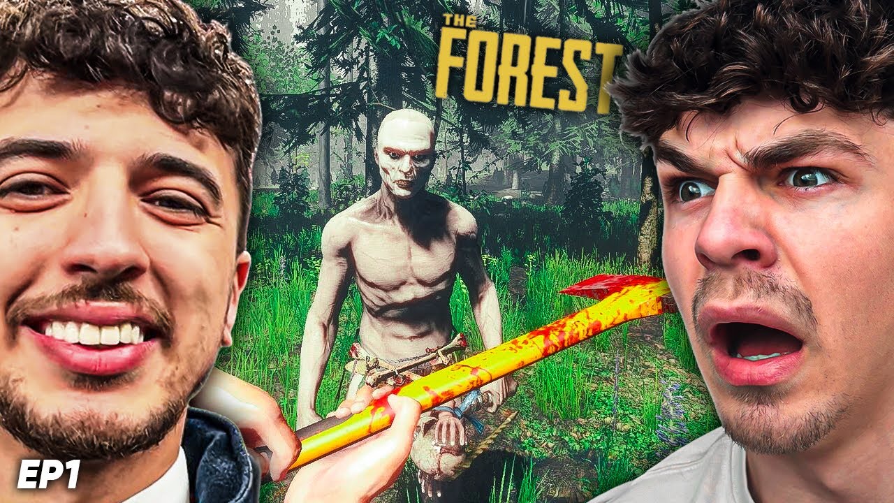 AB plays THE FOREST with CHIP (#1)