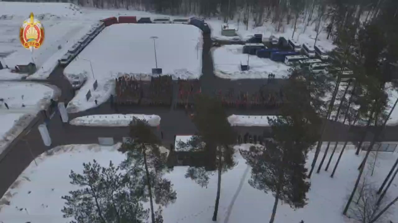 Состоялся пятикилометровый марш-бросок с боевой стрельбой