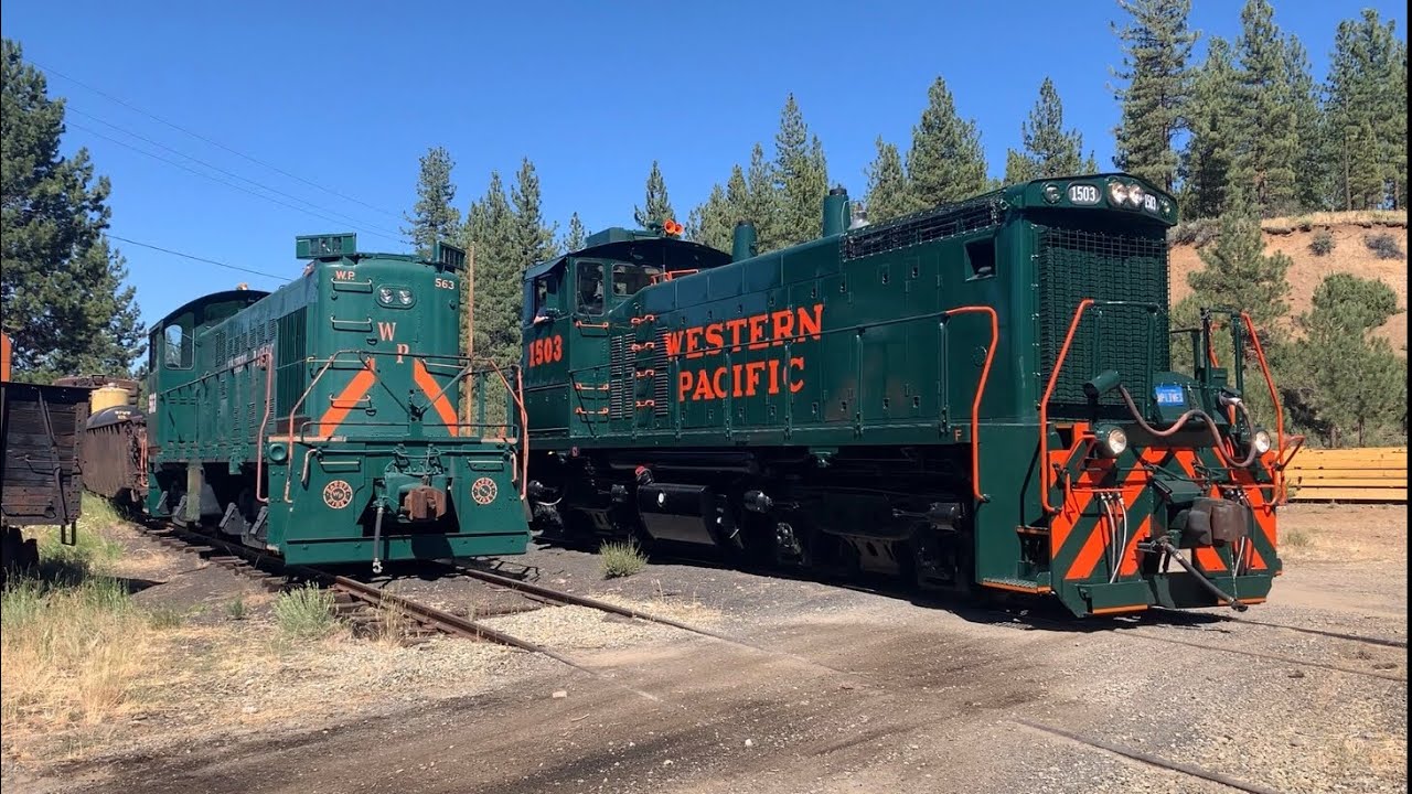 Operating Western Pacific 1503 at the Western Pacific Railroad Museum