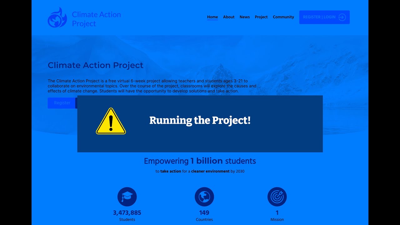 6 Climate Action Project - Platform: Running the Project