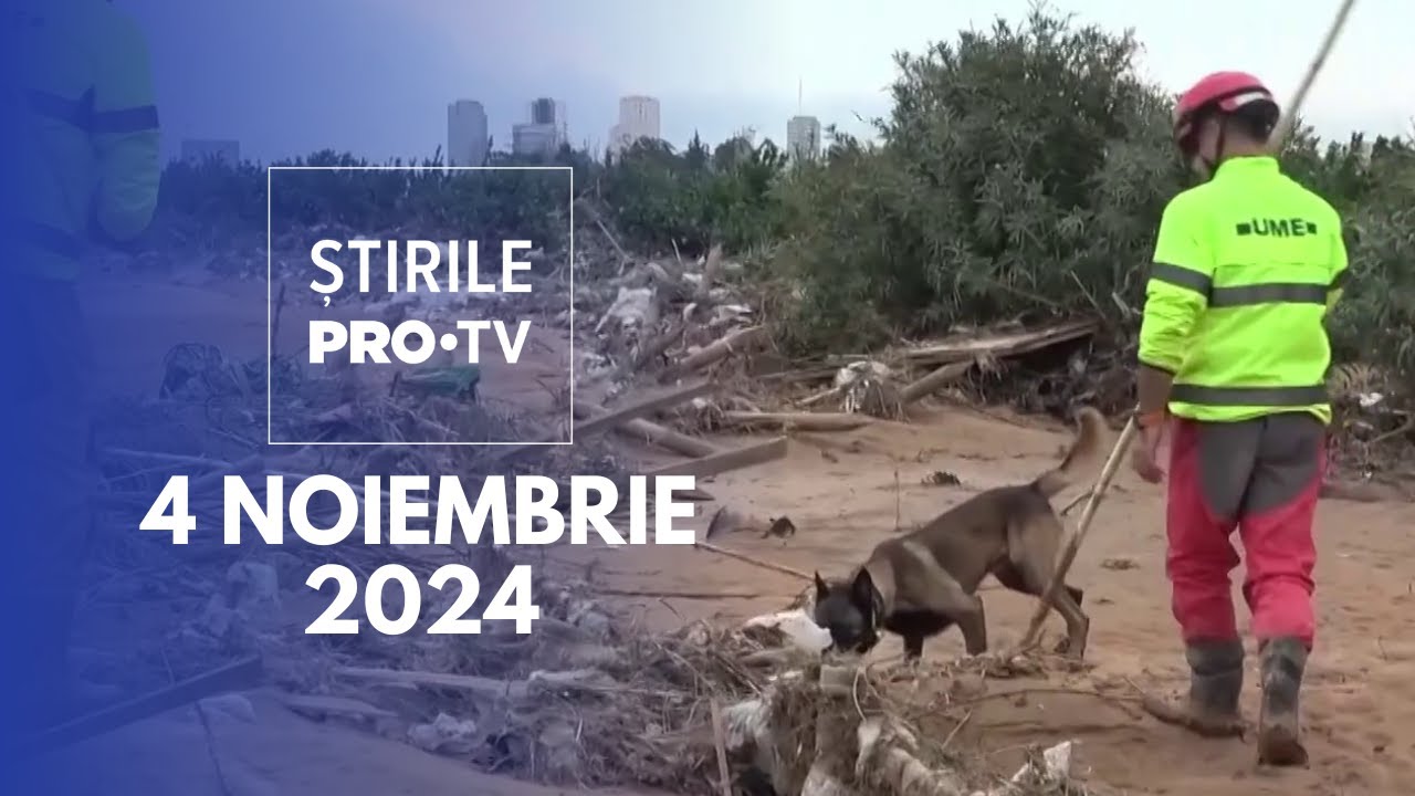 Știrile PRO TV - 4 Noiembrie 2024