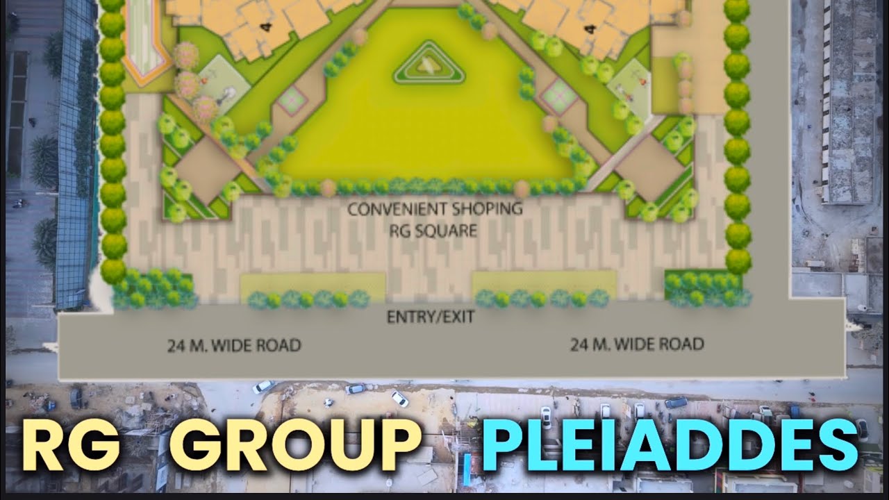 RG Pleiaddes | Complete Details | Sector 1 Noida Extension | Aerial View #RGGroup #Sector1 #7Star