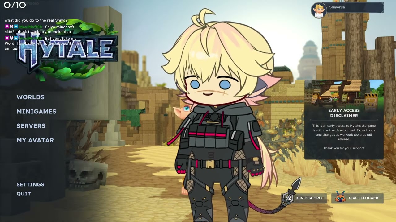 Highlight 01/19 WHAT IS A HYTALE?????????💥18+ SOCIALS @shiyorua 💥