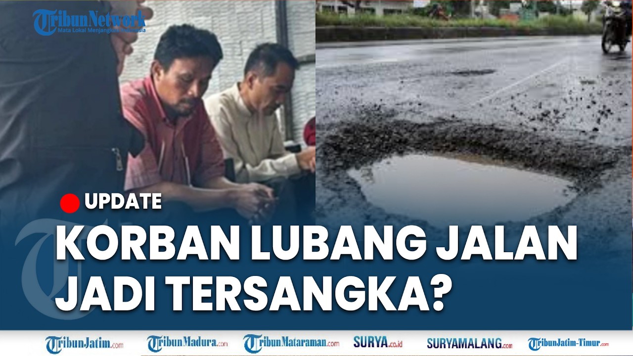 🔴PENUMPANG MENINGGAL, OJEK KORBAN LAKA LUBANG JALAN Dilaporkan ke Polisi, Diisukan Jadi Tersangka