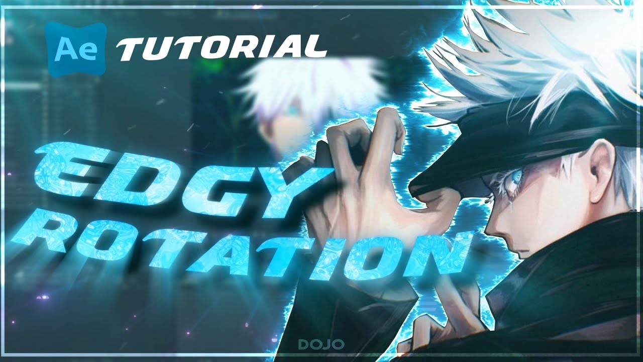 Edgy Rotation - After Effect AMV Tutorial!