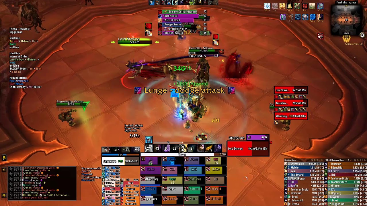 The Council of Blood Mythic vs NEET GANG - Discipline Priest PoV